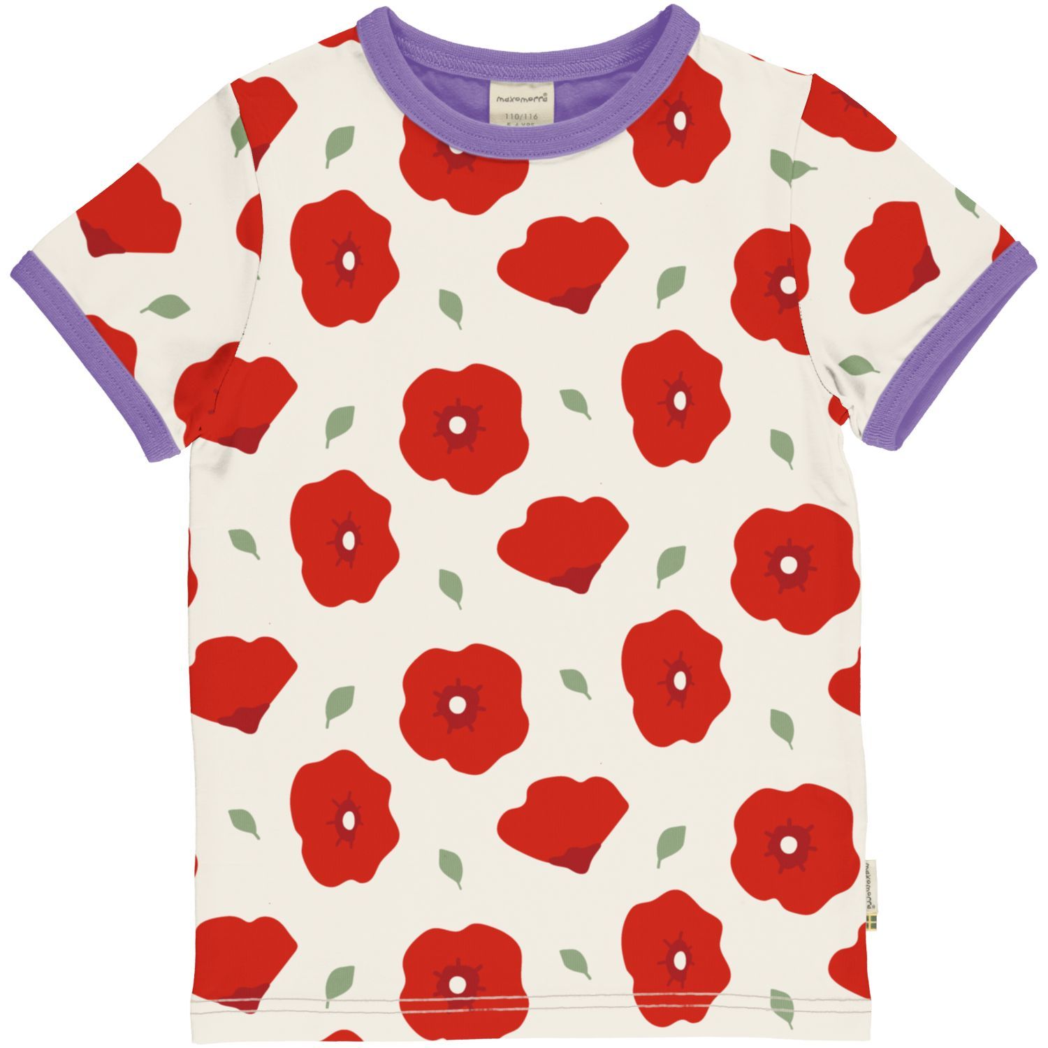 Maxomorra Top SS Poppy Maxomorra Top SS Poppy