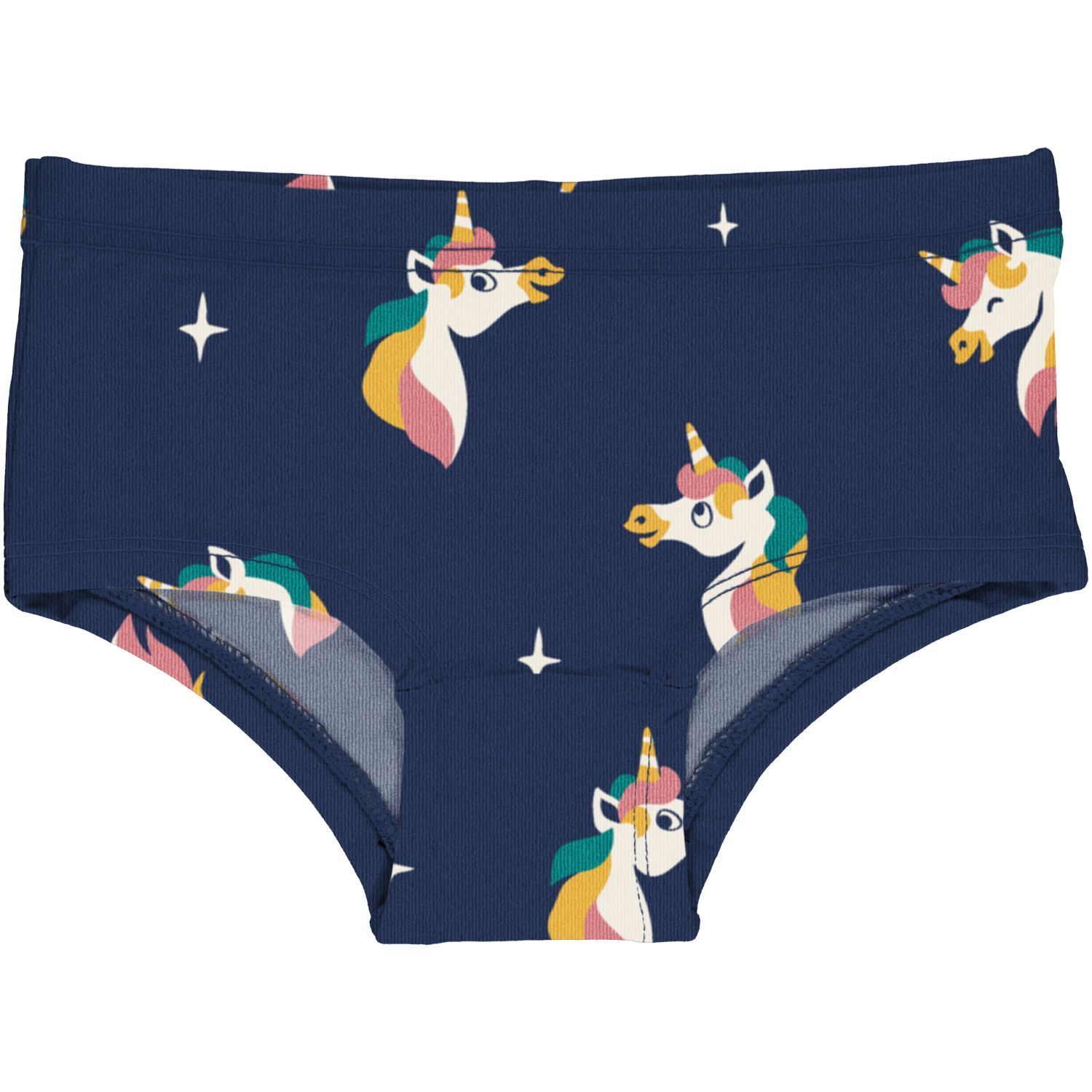 Maxomorra Brief Hipster Unicorn Blue