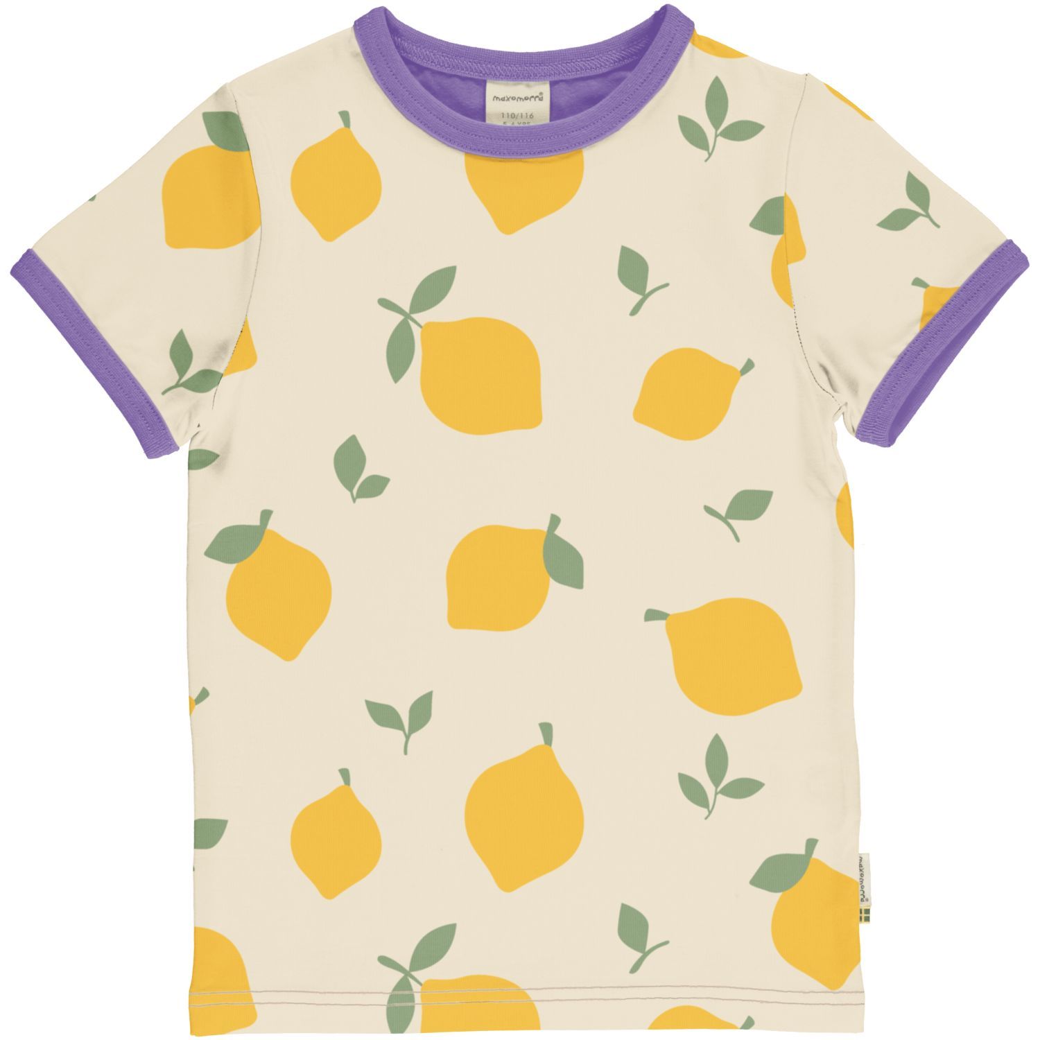 Maxomorra Top SS Summer Lemon Maxomorra Top SS Summer Lemon