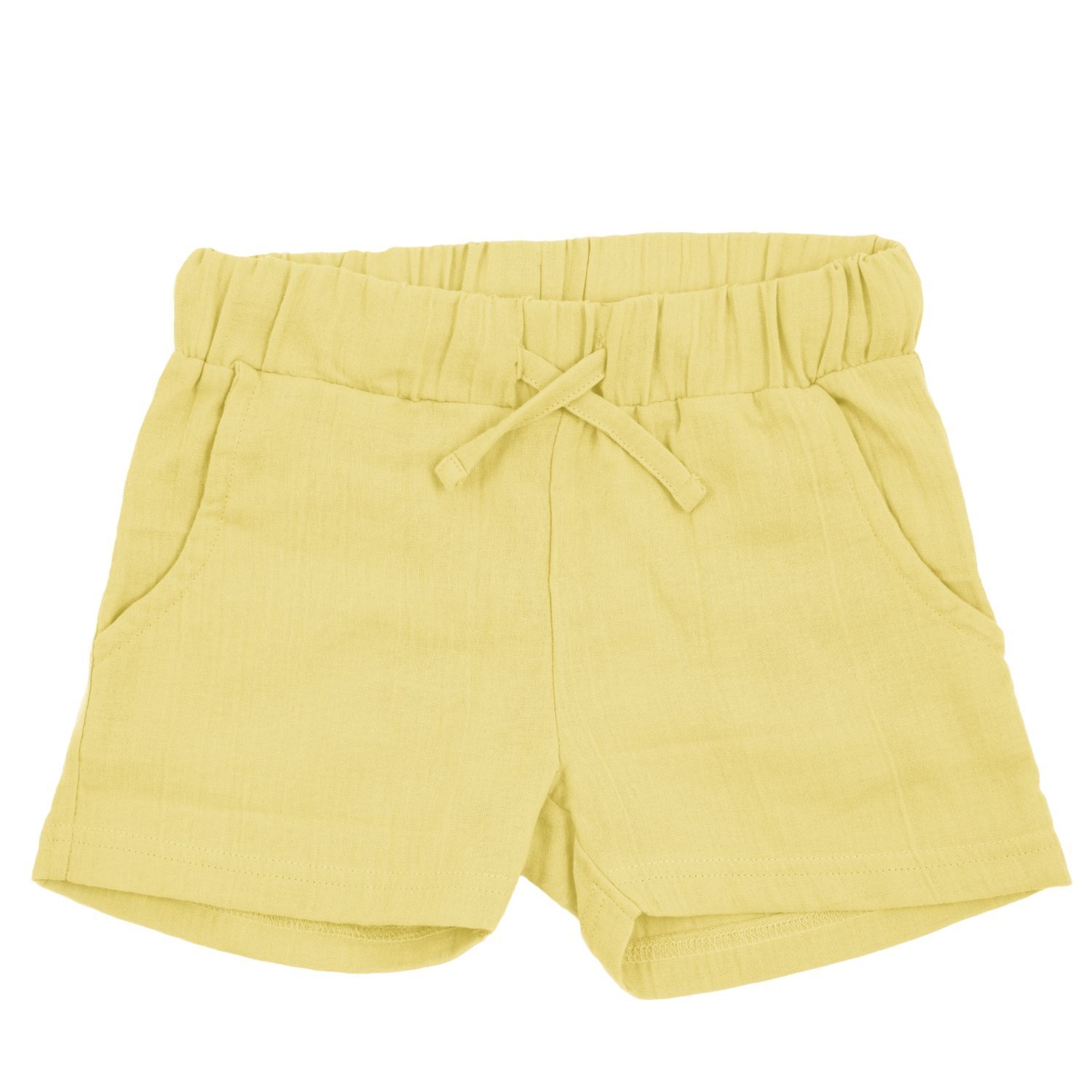 Maxomorra Shorts Musselin Yellow Maxomorra Shorts Musselin Yellow