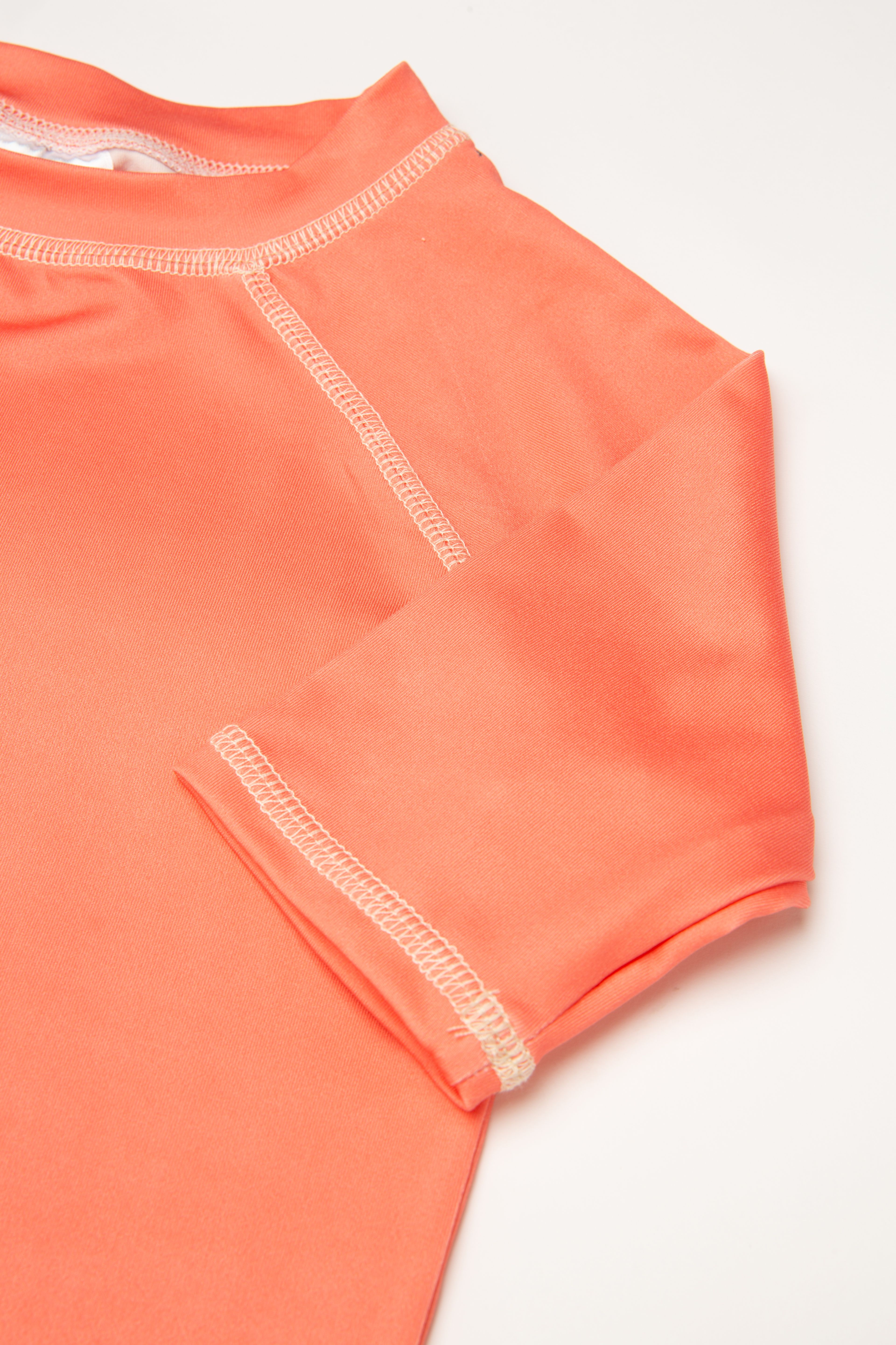 Ducksday Shirt Unisex Short Sleeve Coral/Orange
