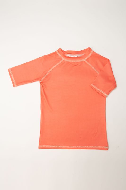 Ducksday Shirt Unisex Short Sleeve Coral/Orange