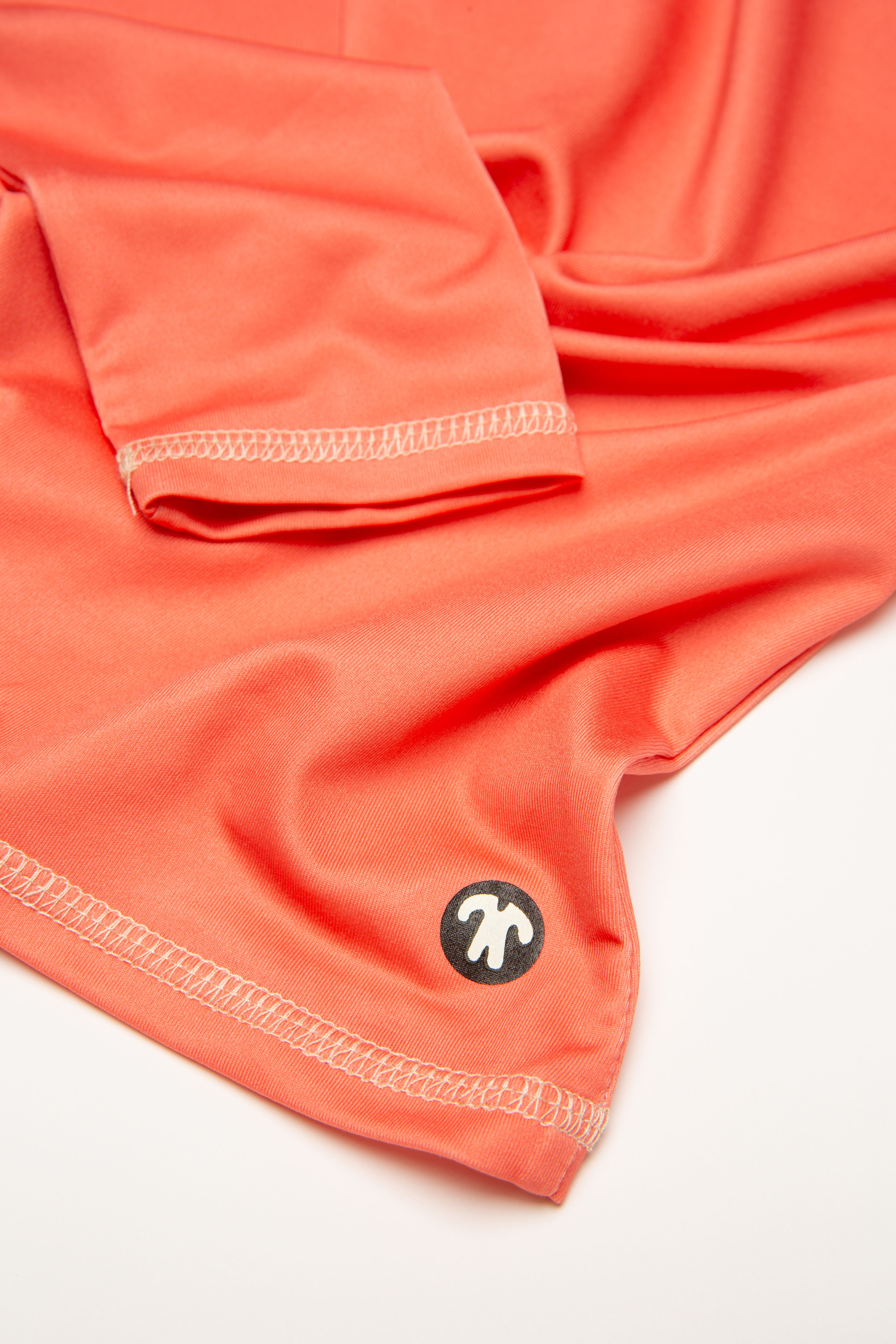 Ducksday Shirt Unisex Long Sleeve Coral/Orange