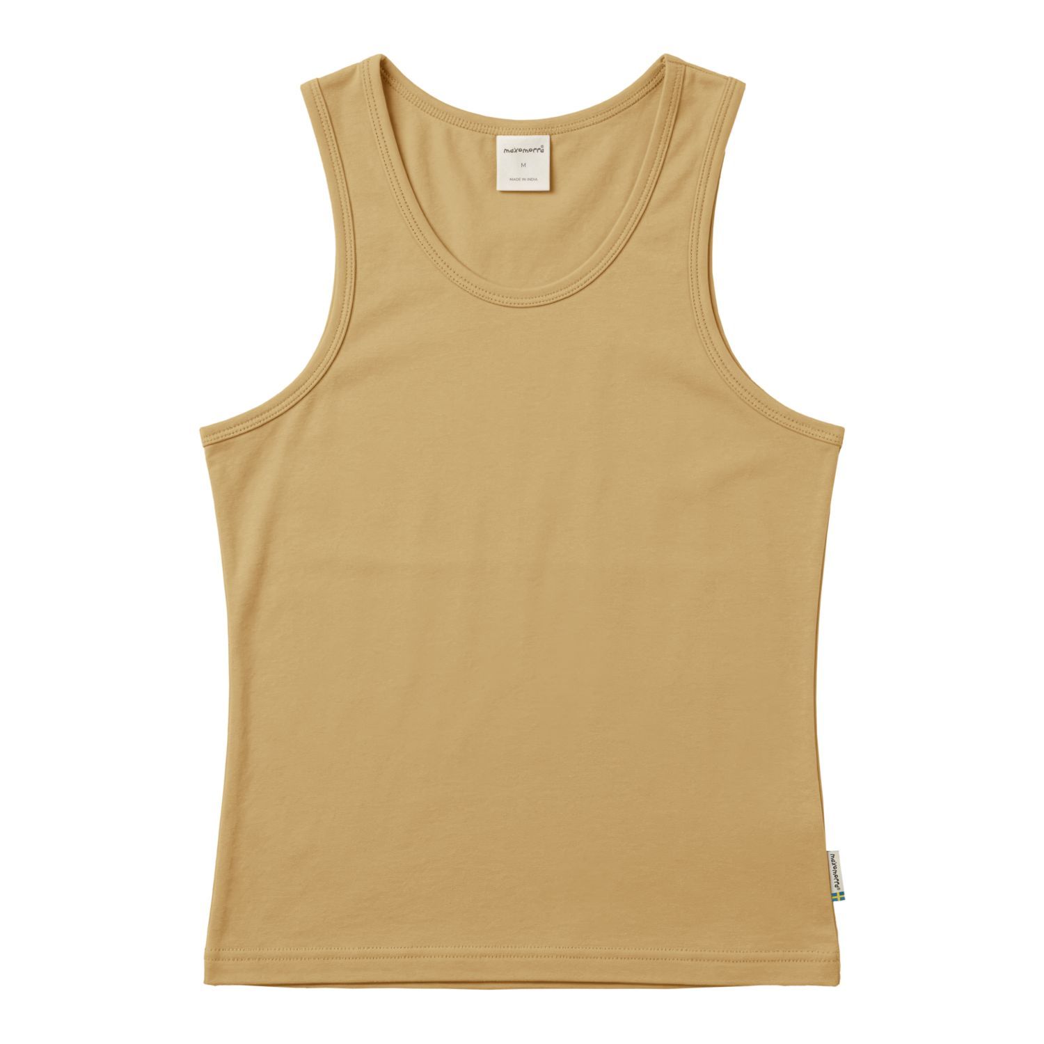 Maxomorra Tanktop Woman Solid Mustard