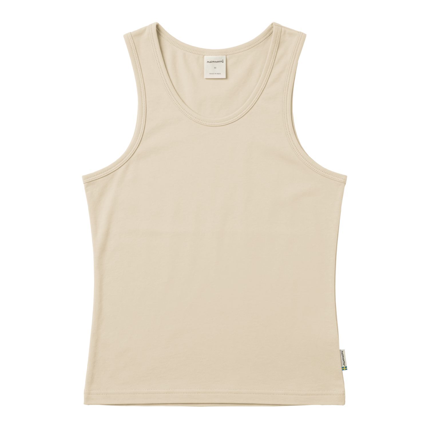 Maxomorra Tanktop Woman Solid Creme