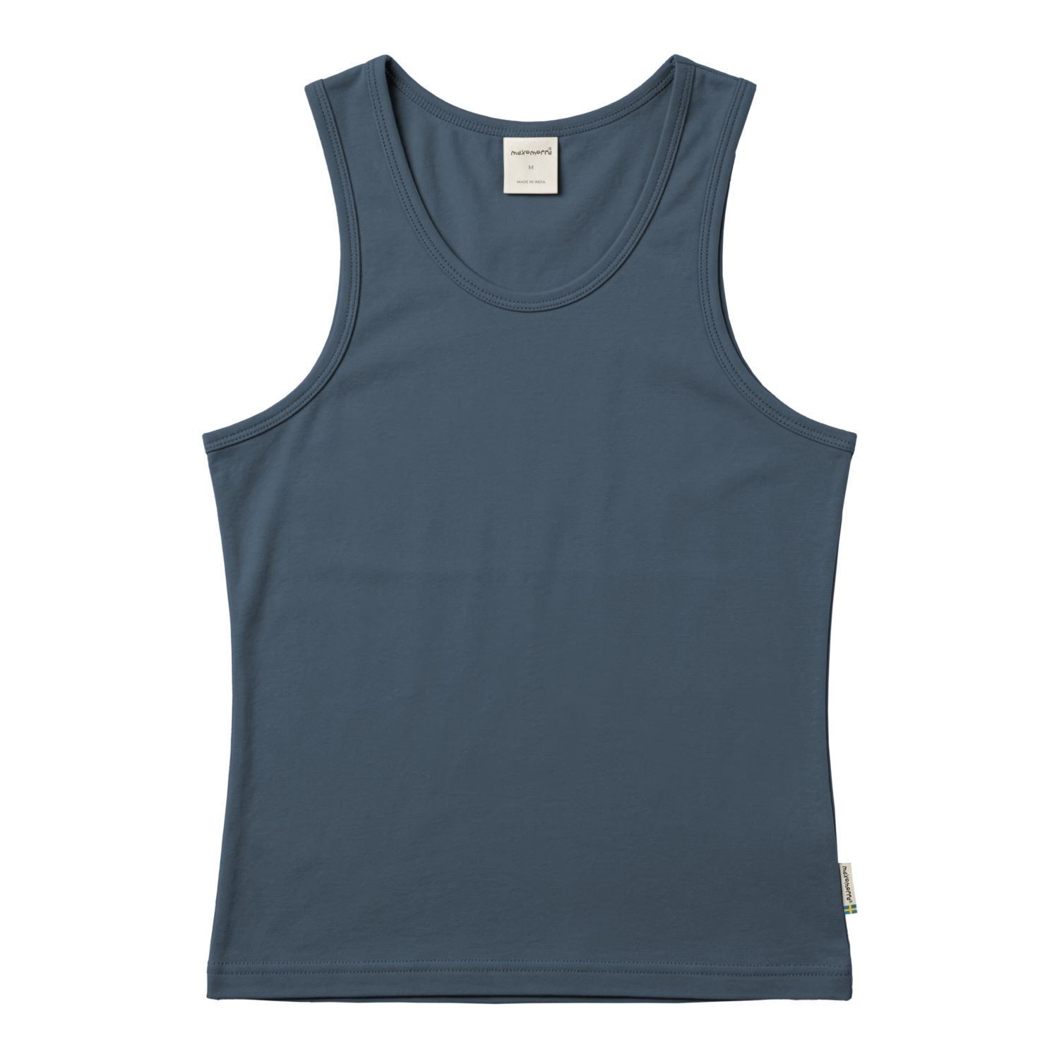Maxomorra Tanktop Woman Solid Blau