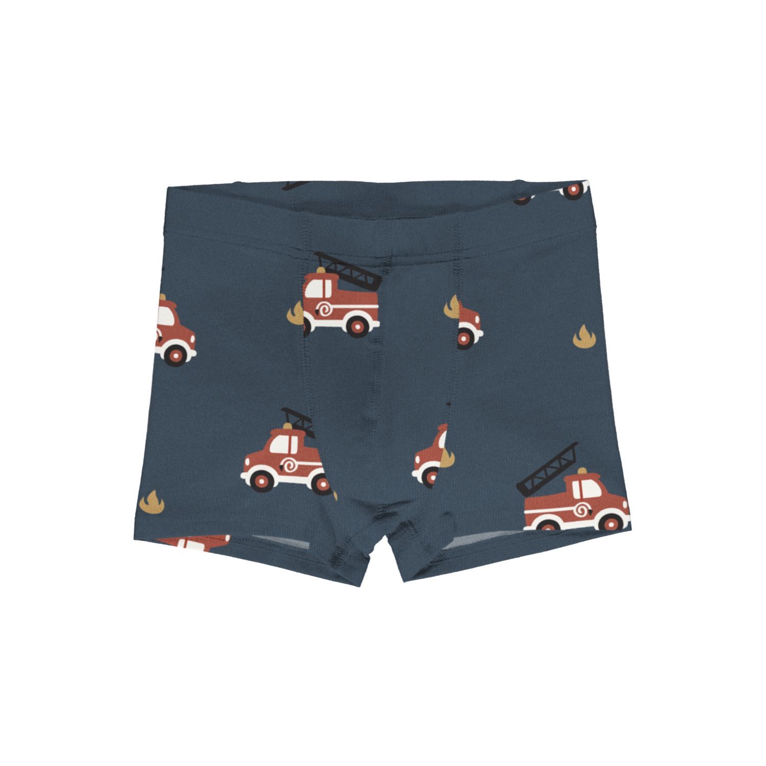 Maxomorra Boxershorts Fire Truck Blue