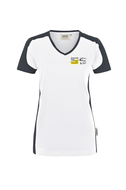 Nr.01a  V-Shirt für die Dame mit dem CCBW Logo