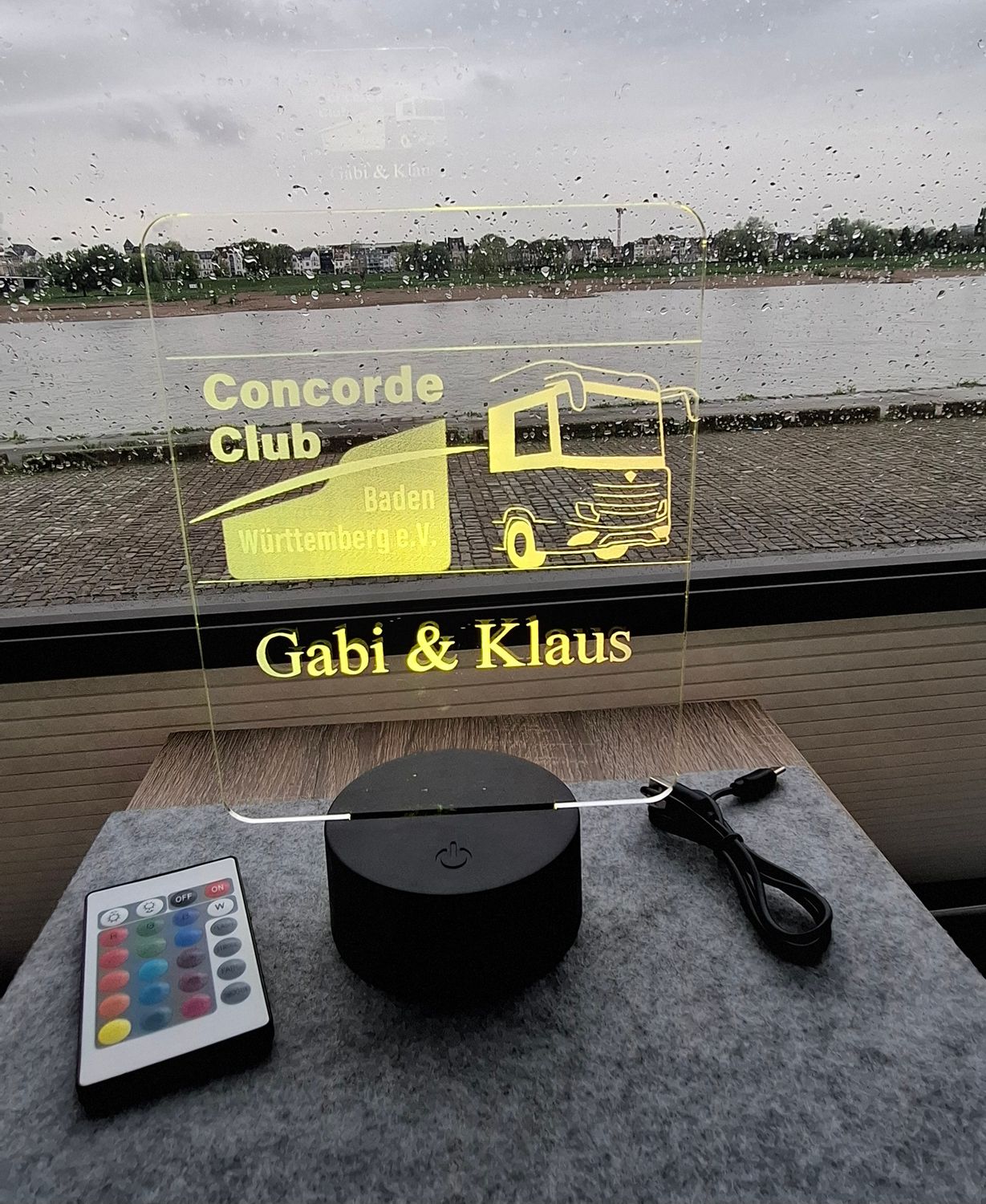CCBW LED Schild