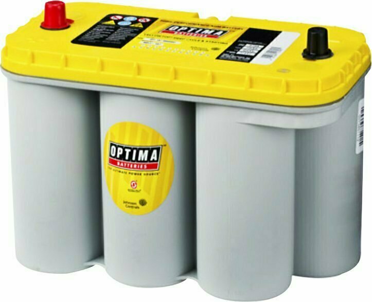 Først annoncere Fremtrædende Battery 12V Optima Yellow Top 75A - S 5,5L