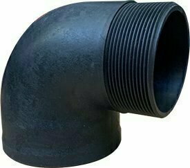 Elbow  90 degrees 3''-2,5''BSP M/F (Composite)