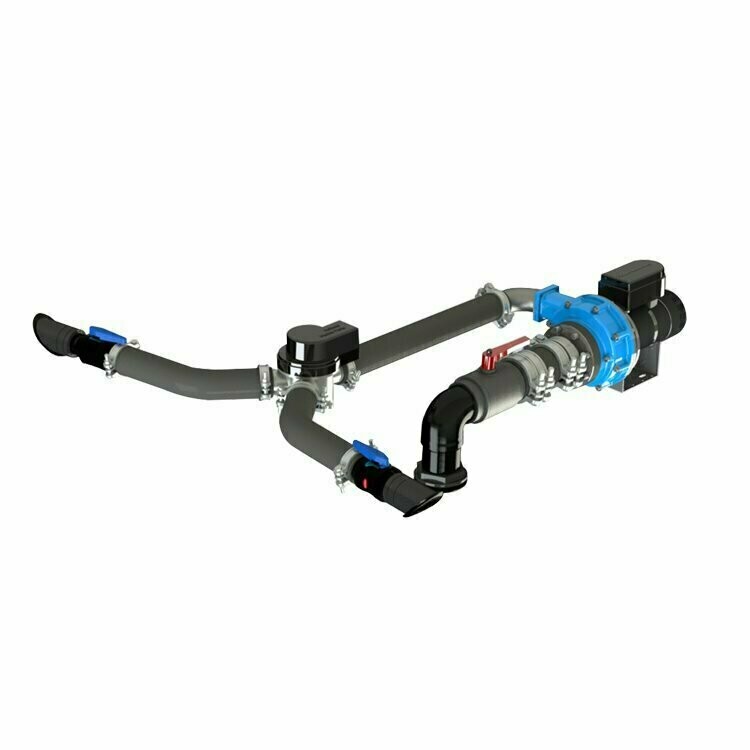 70Kgf - Jet Thruster JT70 Bow or Stern (Horizontal pump)