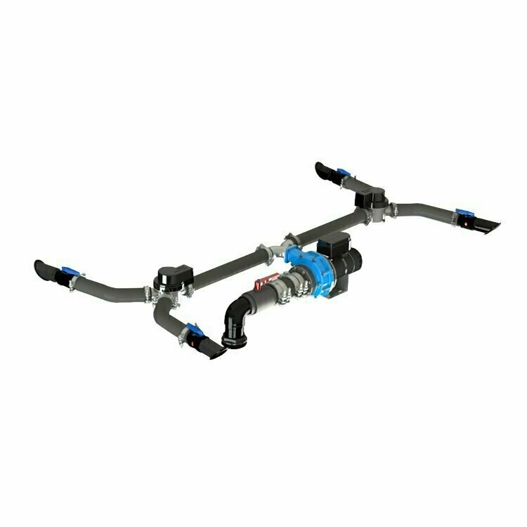 70Kfg Jet Thruster JT70 Bow and Stern (Horizontal pump)