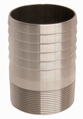 Hose connector 2.5"/76mm (SS316)