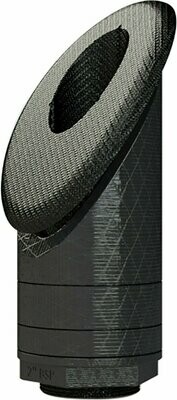 Nozzle 55-degree Curved Flange (Composite) JT30/50