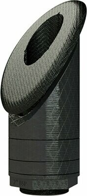 Nozzle 55-degree Curved Flange (Composite) JT70/90