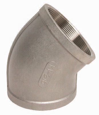Elbow 45 degrees 2"BSP F/F (SS316)