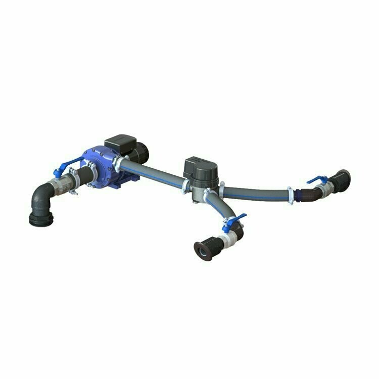 50Kgf - Jet Thruster JT50 Bow or Stern (Horizontal pump)