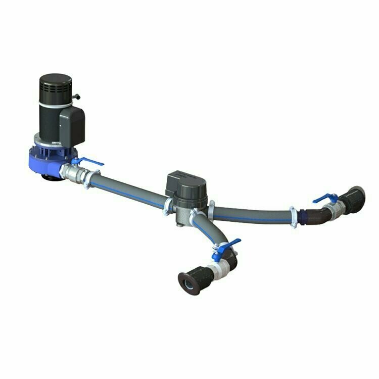 50Kgf - Jet Thruster JT50 Bow or Stern (Vertical pump)