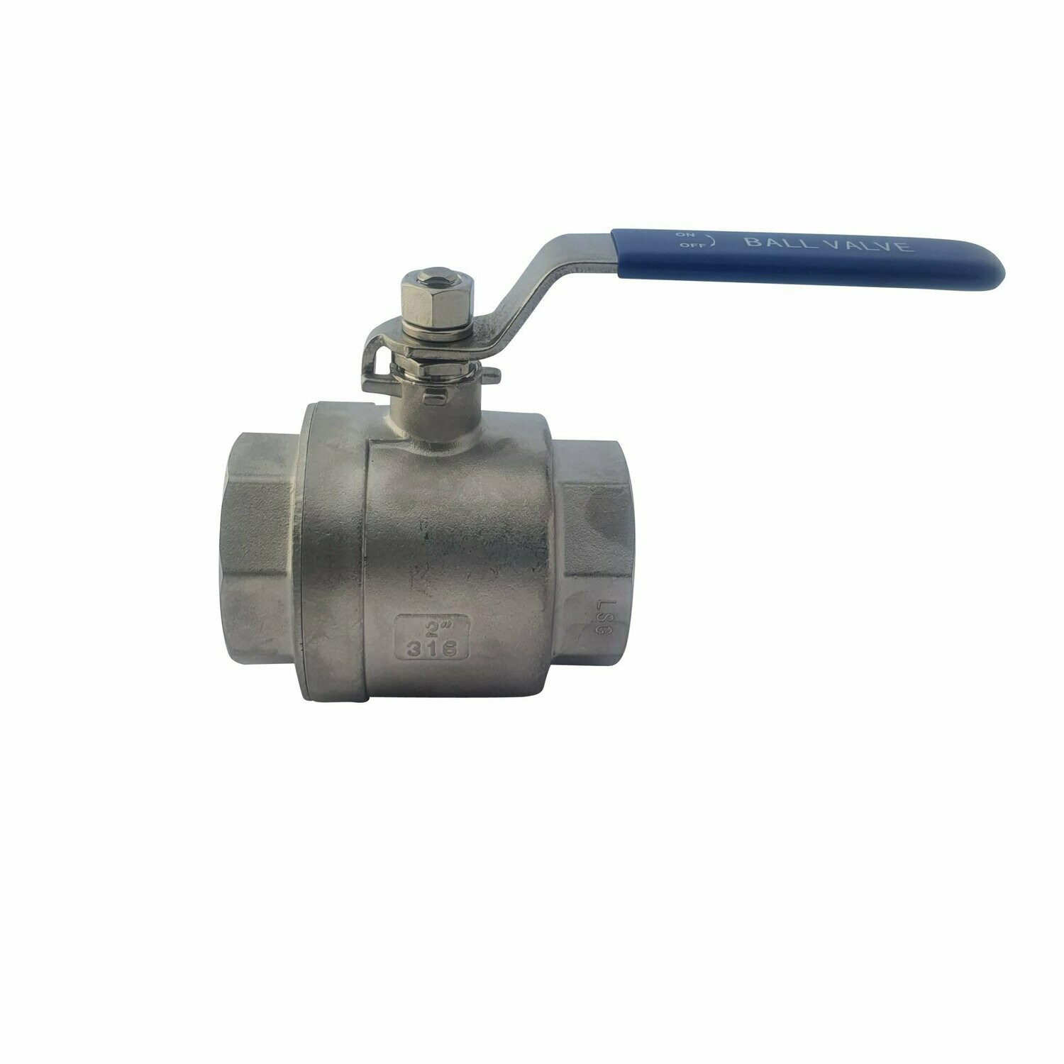 Ball-Valve 2" full-flow (SS316)