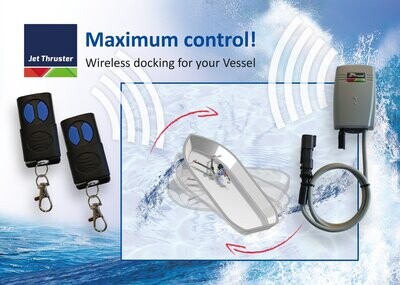 Wireless Remote Control set Jet Thruster Single (Plug & Play version)