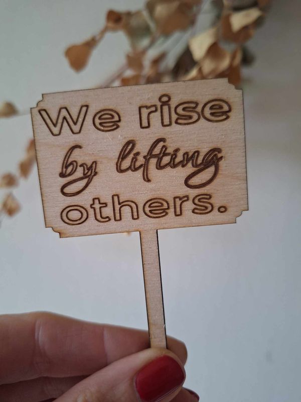 Houten mini prikker