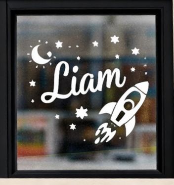 Statisch vinyl stickers op maat | Herbruikbare stickers