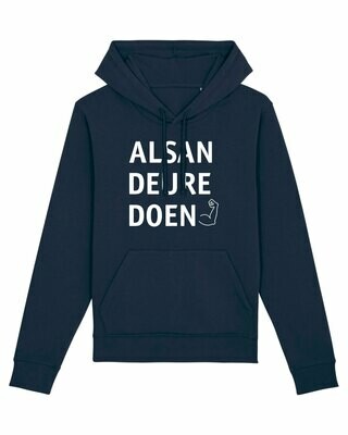 Hoodie Alsan deure doen