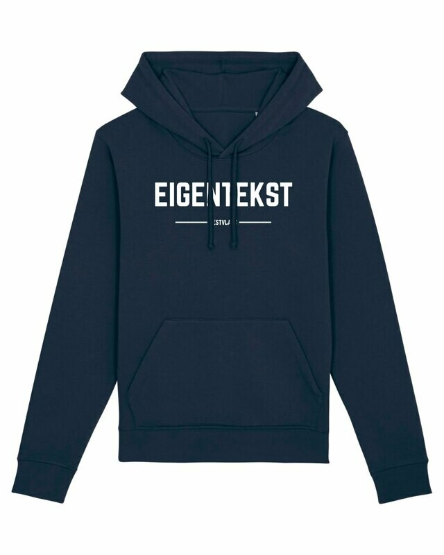 Hoodie eigen tekst Hoodie eigen tekst