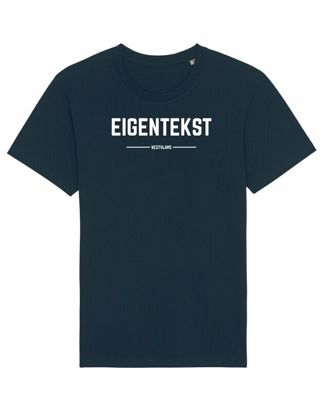T-shirt eigen tekst T-shirt eigen tekst