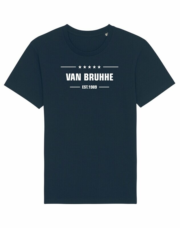T-shirt met uw stad en geboortejaar