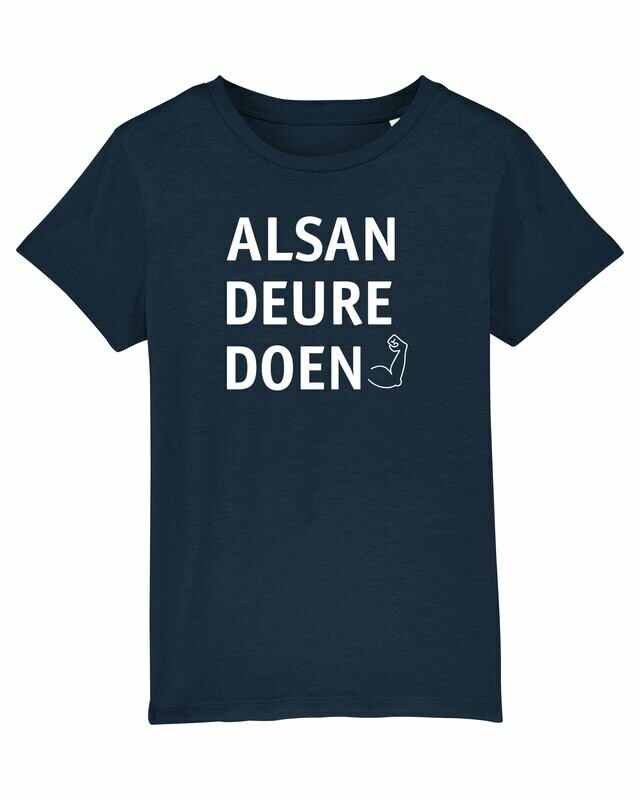 Kids T-shirt Alsan deure doen