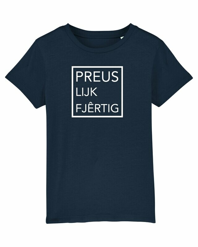 Kids T-shirt Preus lik fjêrtig