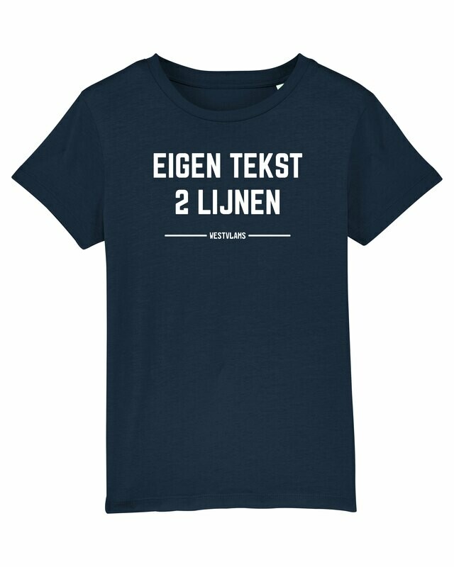 Kids T-shirt met uw eigen tekst