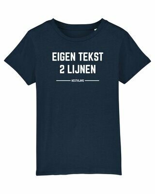 Kids T-shirt met uw eigen tekst
