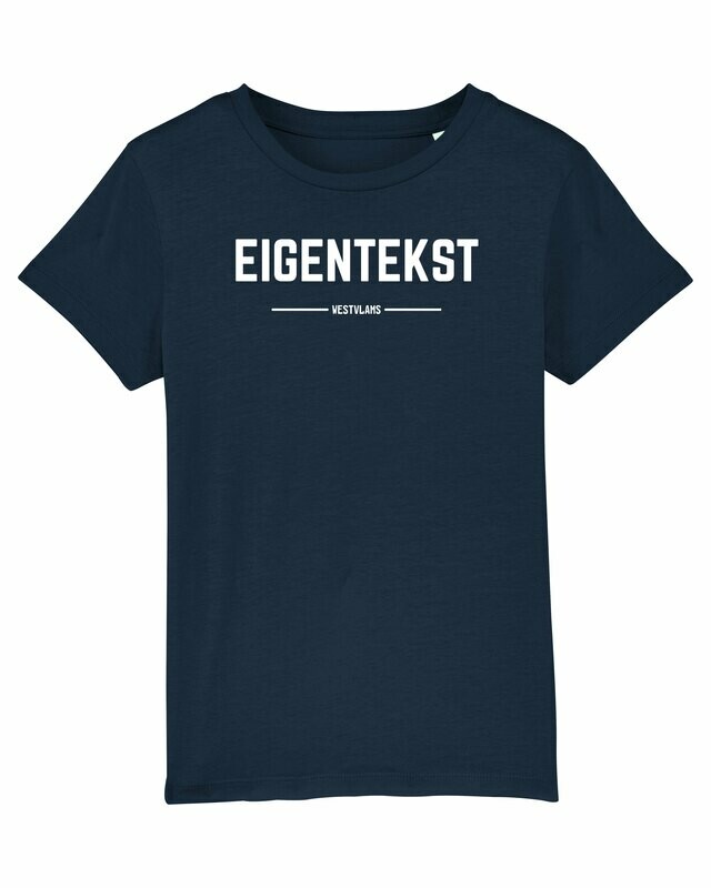 Kids T-shirt met uw eigen tekst