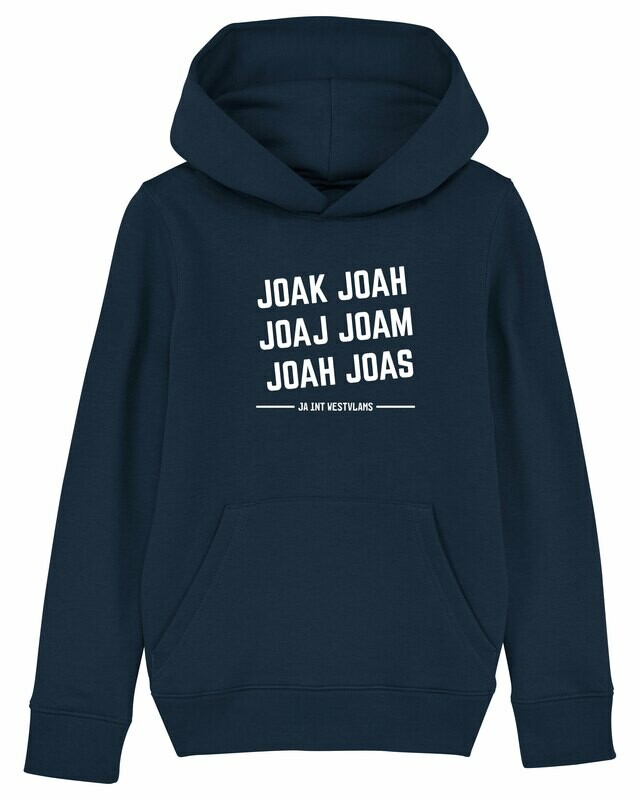 Kids Hoodie Ja vervoeging West-Vlaams Kids Hoodie Ja vervoeging West-Vlaams