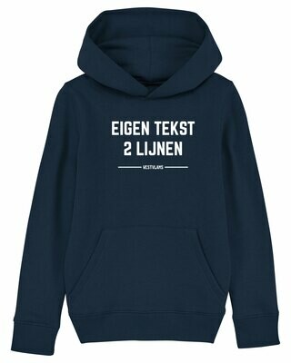 Kids Hoodie eigen tekst