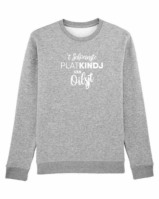 Sweater 't Schoeinste Platkindj van Oilsjt Sweater 't Schoeinste Platkindj van Oilsjt