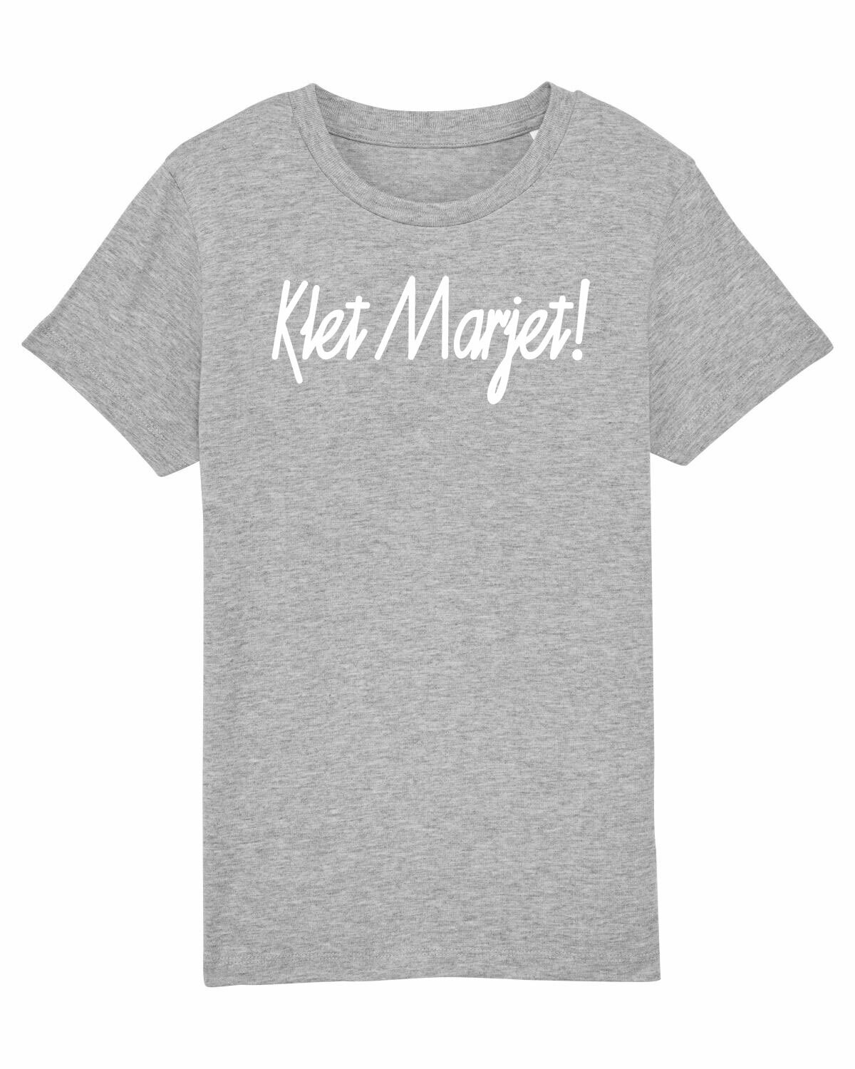 Kids T-shirt Klet Marjet!
