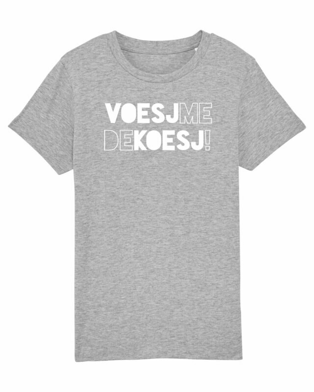 Kids T-shirt Voesj Me De Koesj!
