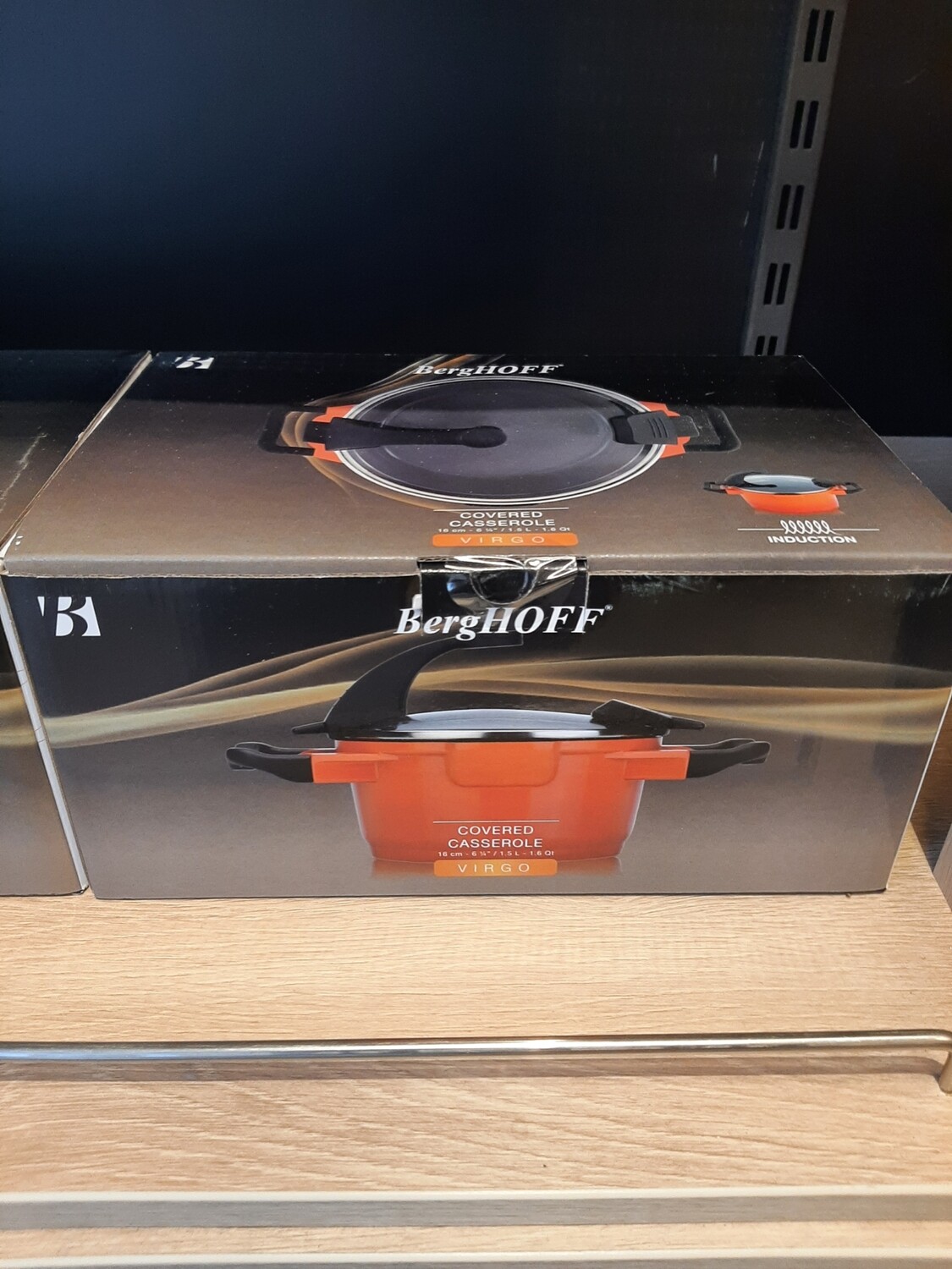 Covered casserol berghoff 16cm