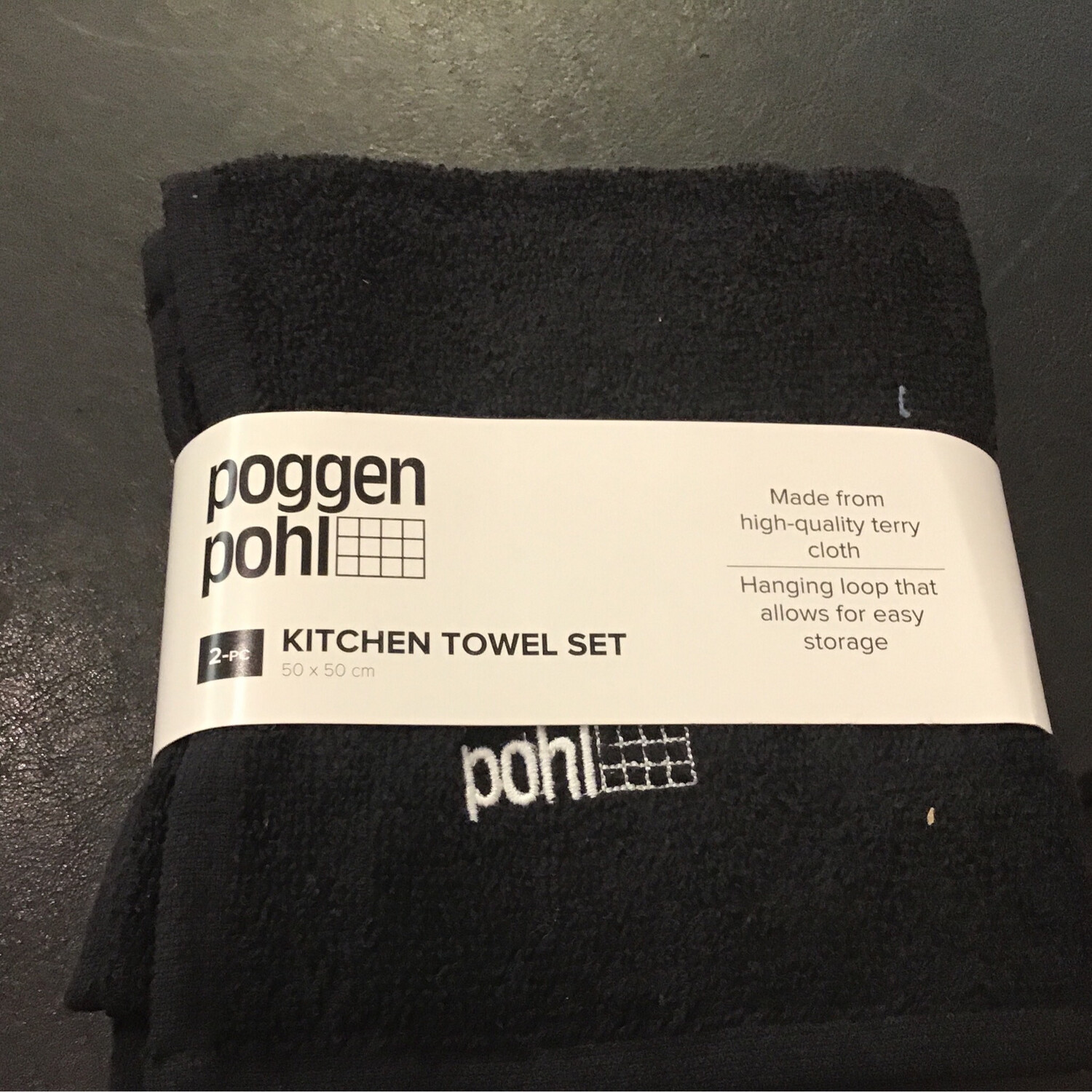 Poggenpohl 2-pc Kitchen Towel Set 50x50cm