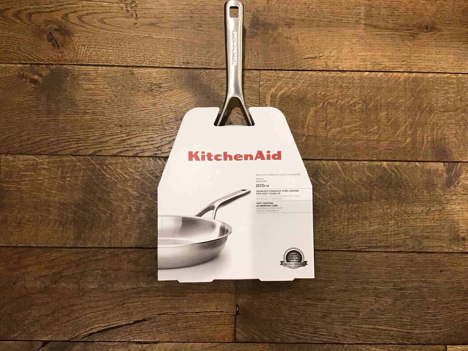Kitchenaid multi-ply stainless steel cookware frypan 20cm