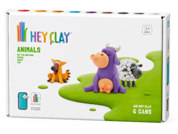 Hey Clay Dieren 6 Potjes