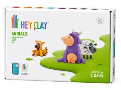 Hey Clay Dieren 6 Potjes