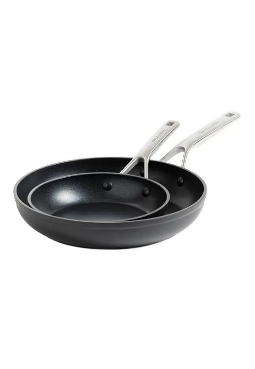 Kitchenaid 2 Ceramic Frypans 20-28cm