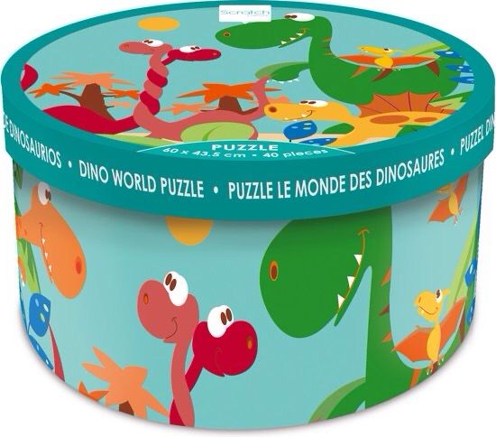 Scratch Dino World Puzzle