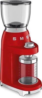 Smeg Coffee Grinder Rood