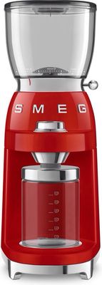 Smeg Coffee Grinder Rood